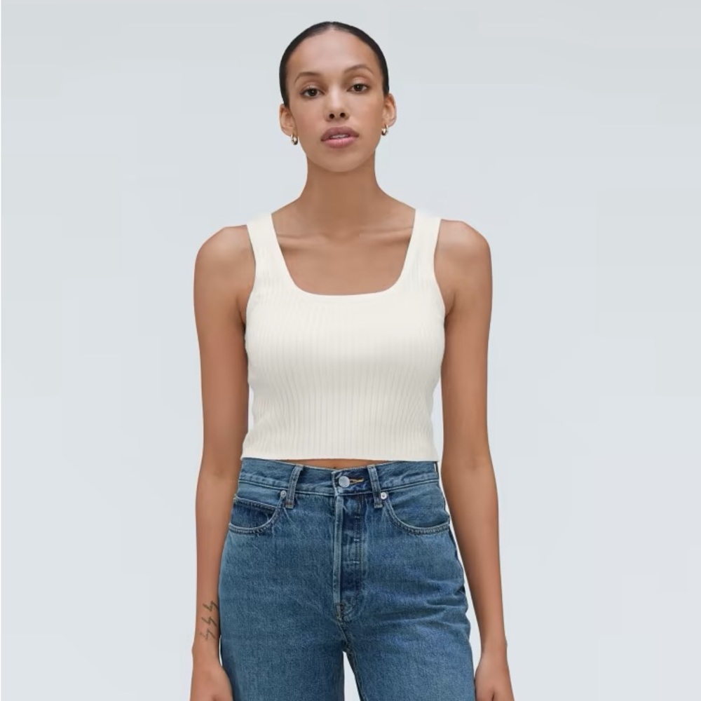 Everlane The Cotton-Merino Cami M